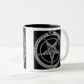 Baphometのコーヒーカップ ツートーンマグカップ (正面右)