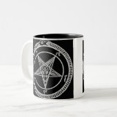 Baphometのコーヒーカップ ツートーンマグカップ (正面左)