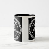 Baphometのコーヒーカップ ツートーンマグカップ (中央)