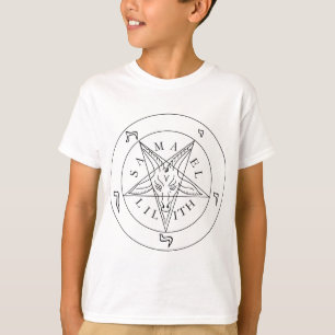 Baphometのシール Tシャツ