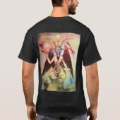 Baphometのワイシャツの背部 Tシャツ (裏面)
