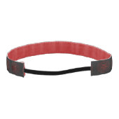 Baphometの三重の月のSigilおよびluciferのsigil アスレチックヘッドバンド (裏面)