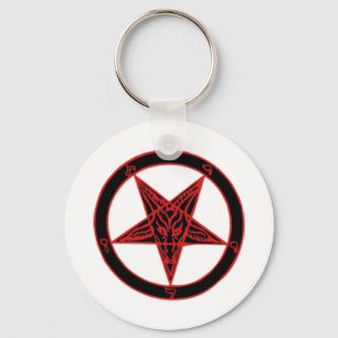 Baphometの五芒星 キーホルダー