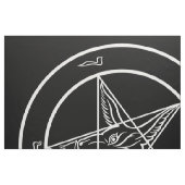 Baphometの旗36" x56 " ファブリック (ファットクウォーター)