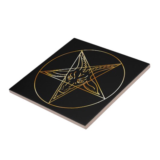 Baphometの金sigil タイル (側面)