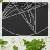 BaphometのSigil キッチンタオル (折り畳み)