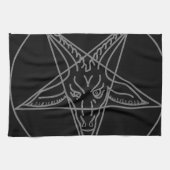 BaphometのSigil キッチンタオル (横)