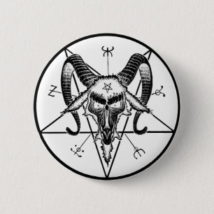 BaphometボタンかPin 缶バッジ