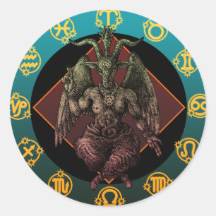 baphomet2 ラウンドシール