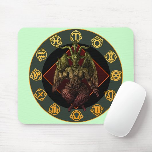 baphomet3 マウスパッド (マウス)