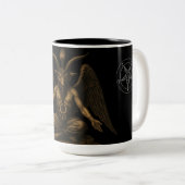 Baphomet ツートーンマグカップ (正面右)