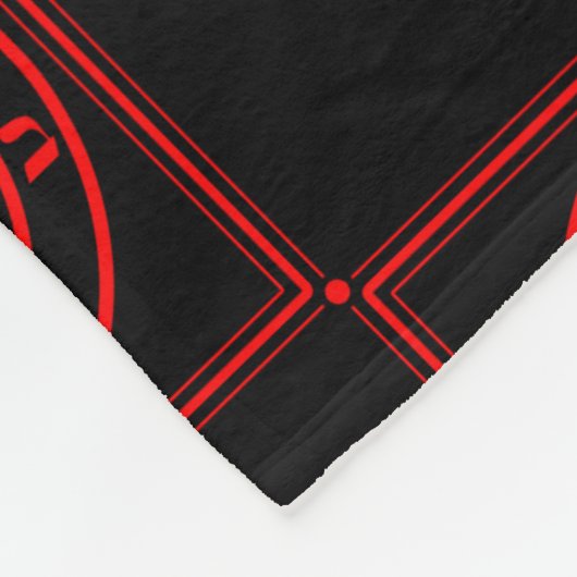 Baphomet フリースブランケット (角)