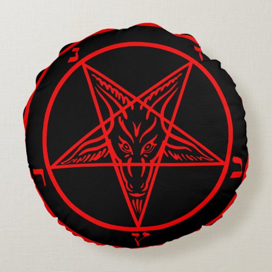 Baphomet ラウンドクッション (裏面)