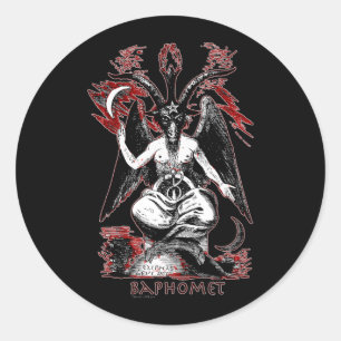 Baphomet ラウンドシール