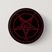 Baphomet 缶バッジ (正面)