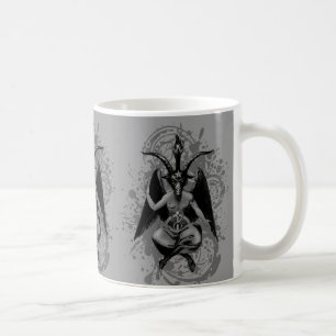 Baphomet: 魔法使いおよび魔力の角状の神、 コーヒーマグカップ