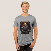 Baphomet Ascendant: Dark Wisdom トライブレンドＴシャツ (正面全面)