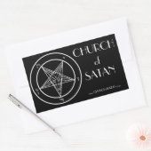 Baphomet CoS Stickers 長方形シール (封筒)