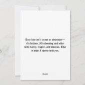 Baphomet Gothic Valentine's Day As Above シーズンカード (裏面)