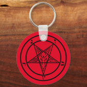 Baphomet Keychain キーホルダー (裏面)
