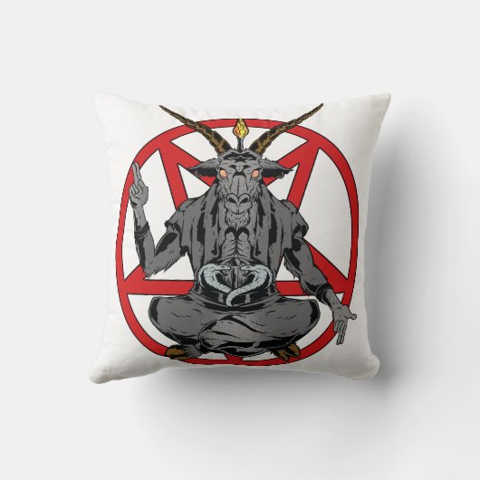 Baphomet roi de l'enfer クッション (裏面)