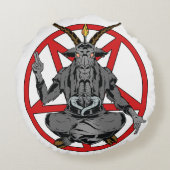 Baphomet roi de l'enfer ラウンドクッション (裏面)