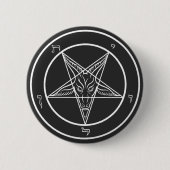 Baphomet Sigil CoS 缶バッジ (正面)