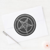 Baphomet Sigil CoS Decals ラウンドシール (封筒)
