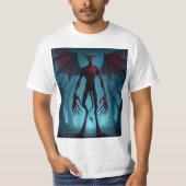 Baphomet: Simbolismo de Dualidad y Sabiduría Tシャツ (正面)