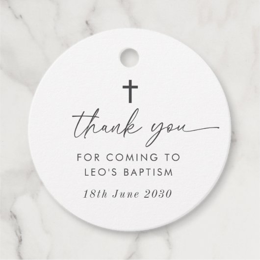 Baptism フェイバータグ (正面)