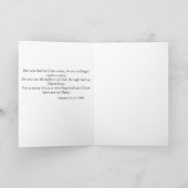Baptism Card: Galatians 3:25-27 カード (内部)
