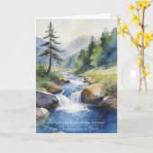 Baptism Card: Galatians 3:25-27 カード (黄色い花)