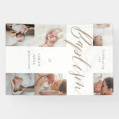 Baptism Celebration Photo Collage Party Keepsake  横断幕 (横)