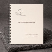 Baptism/Confirmation Rite GodParent Keepsake ノートブック