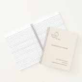 Baptism/Confirmation Rite GodParent Keepsake ノートブック (内部)