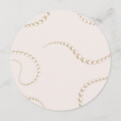 Baptism Coquette Beige Bow and Pearl メニュー (裏面)