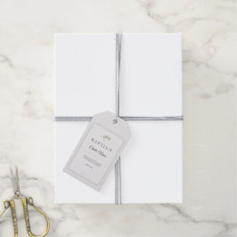Baptism Favor Tag | Personalized ギフトタグ