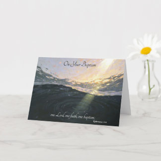 Baptism for Adult  カード