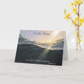 Baptism for Adult  カード (黄色い花)