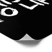 Baptism Gift New Christians Baptismal Quote Raised ポスター (角)