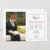 Baptism Invitation 招待状 (正面/裏面)