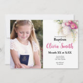 Baptism Invitation 招待状 (正面)