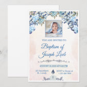 Baptism Invitation 招待状 (正面/裏面)