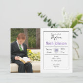 Baptism Invitation 招待状 (スタンド正面)