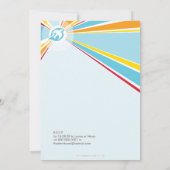 BAPTISM INVITES :: modern dove 5P 招待状 (裏面)