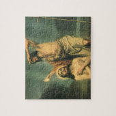Baptism of Jesus Christ by John the Baptist ジグソーパズル (縦)