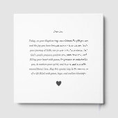 Baptism Round Photo  ゲストブック (裏面)