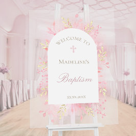 Baptism welcome アクリルサイン