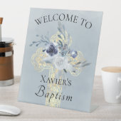 Baptism welcome sign 台座サイン (インサイチュ)