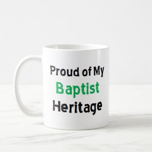 baptist heritage コーヒーマグカップ (左)